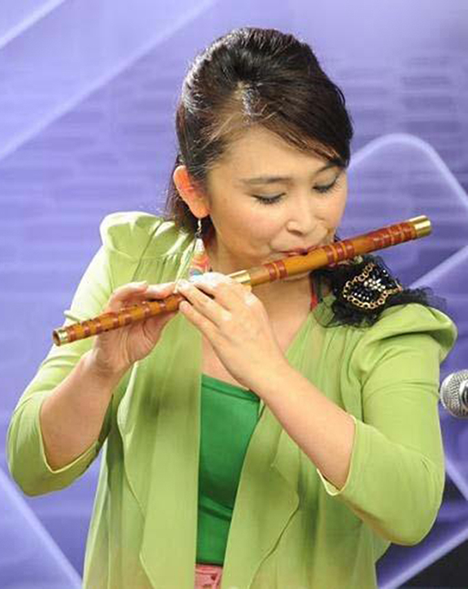 中国著名笛子演奏美女有哪些